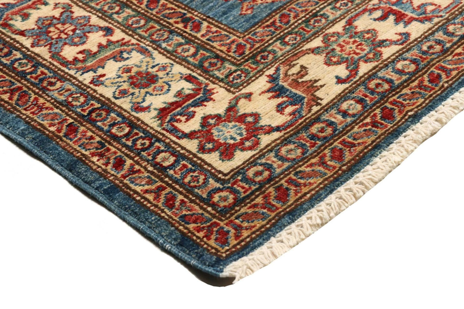Handgeknüpfter Kazak Orientteppich 124 × 170 cm