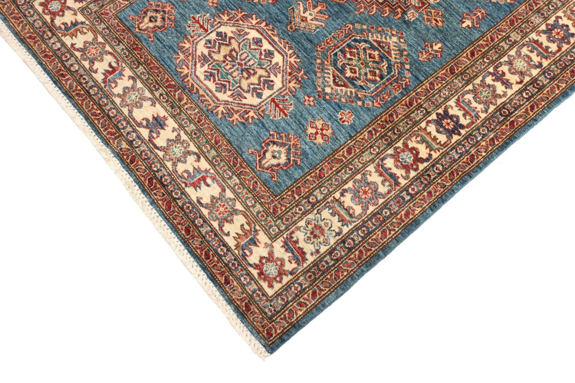 Handgeknüpfter Kazak Orientteppich 124 × 170 cm