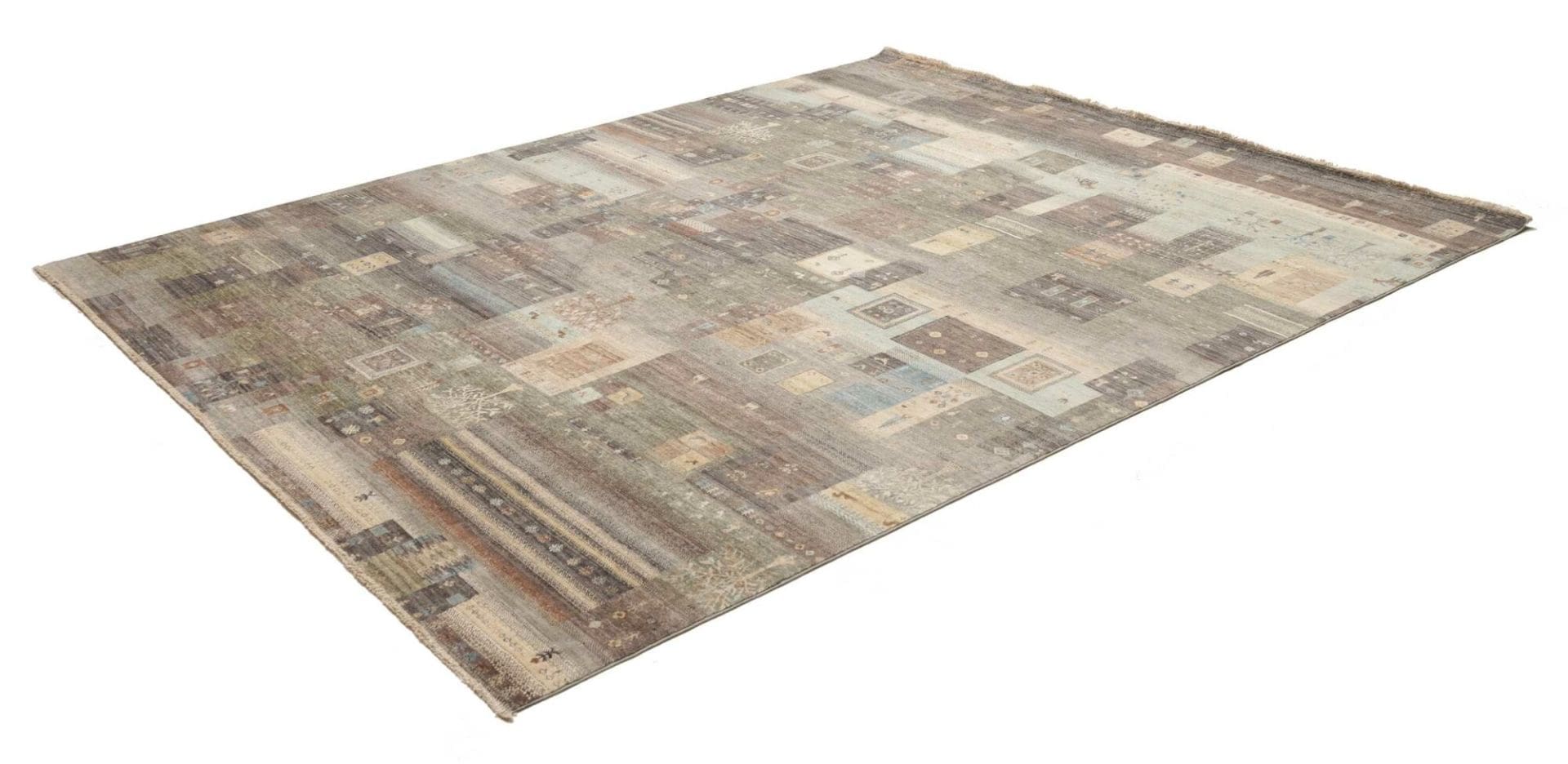 Handgeknüpfter Samarkand Orientteppich, 236 × 293 cm, Wolle