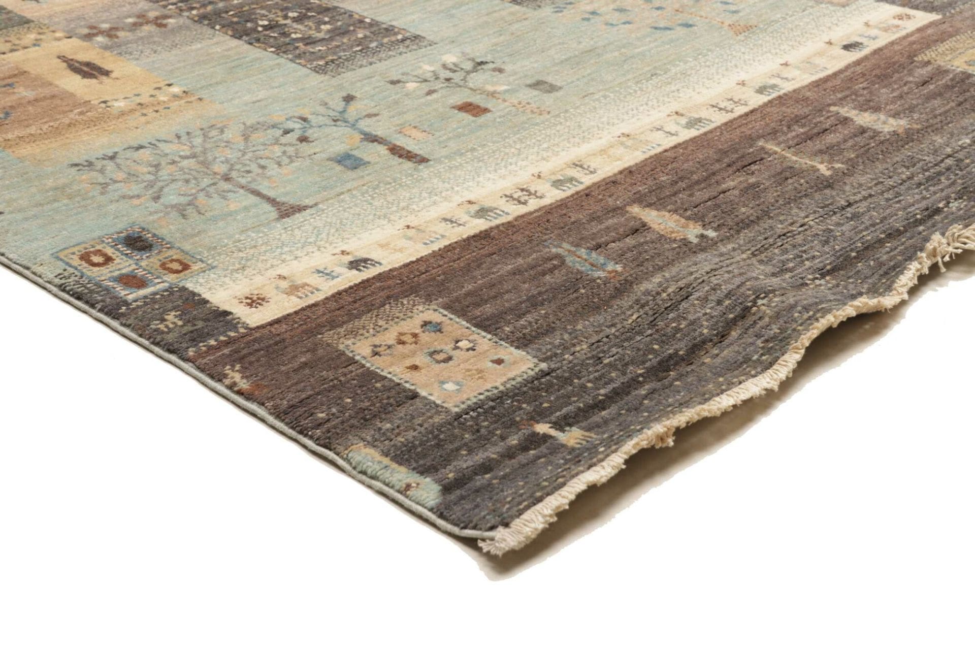 Handgeknüpfter Samarkand Orientteppich, 236 × 293 cm, Wolle