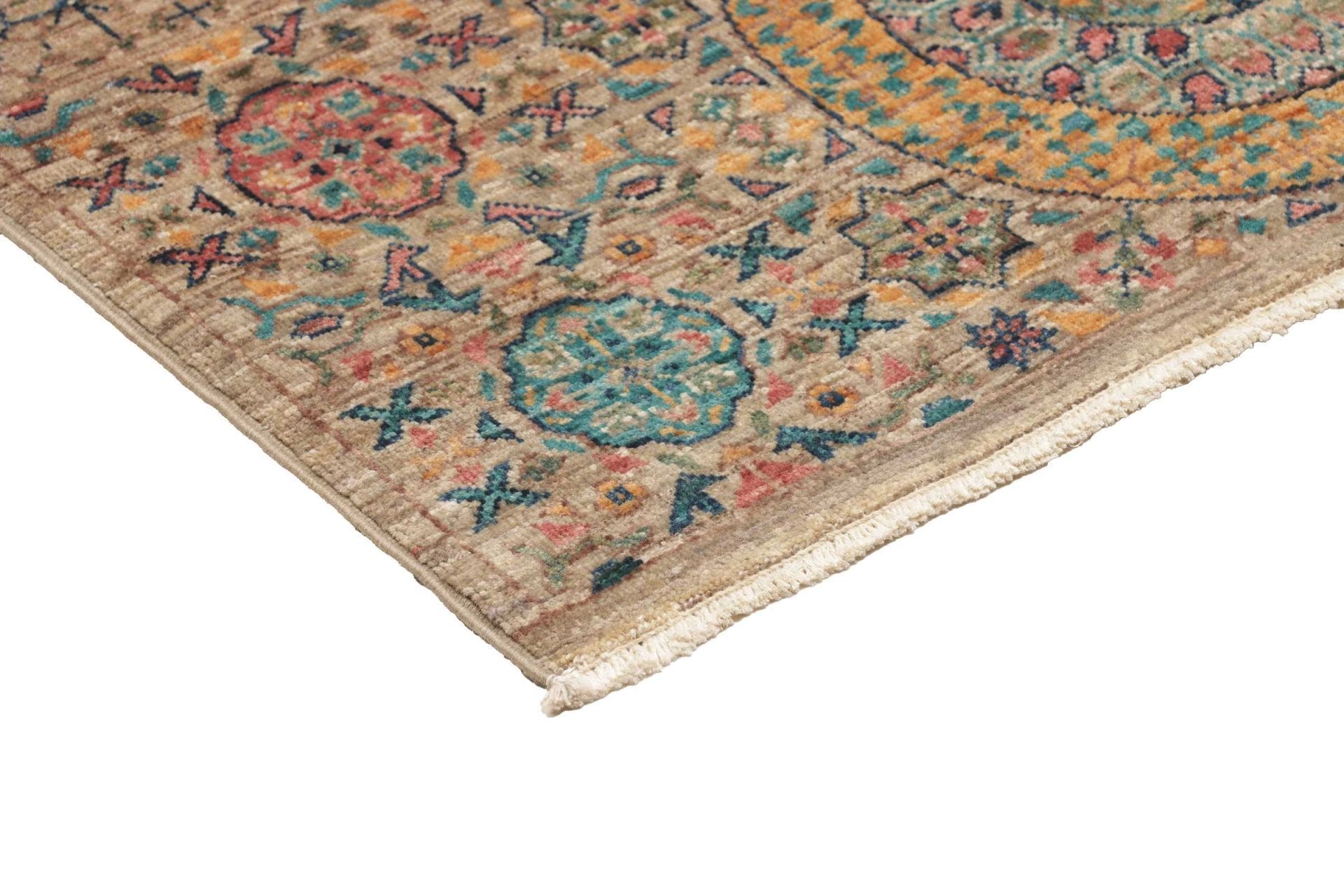 Handgeknüpfter Mamluk Orientteppich 84 × 125 cm