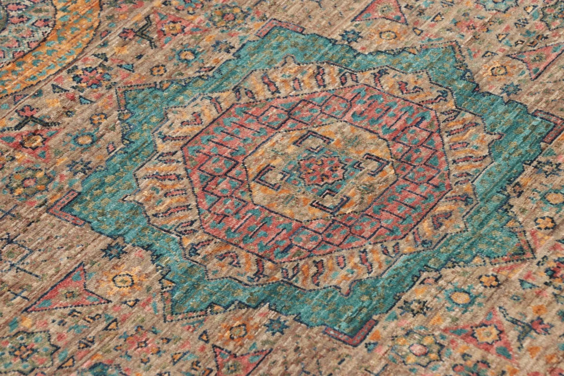 Handgeknüpfter Mamluk Orientteppich 84 × 125 cm