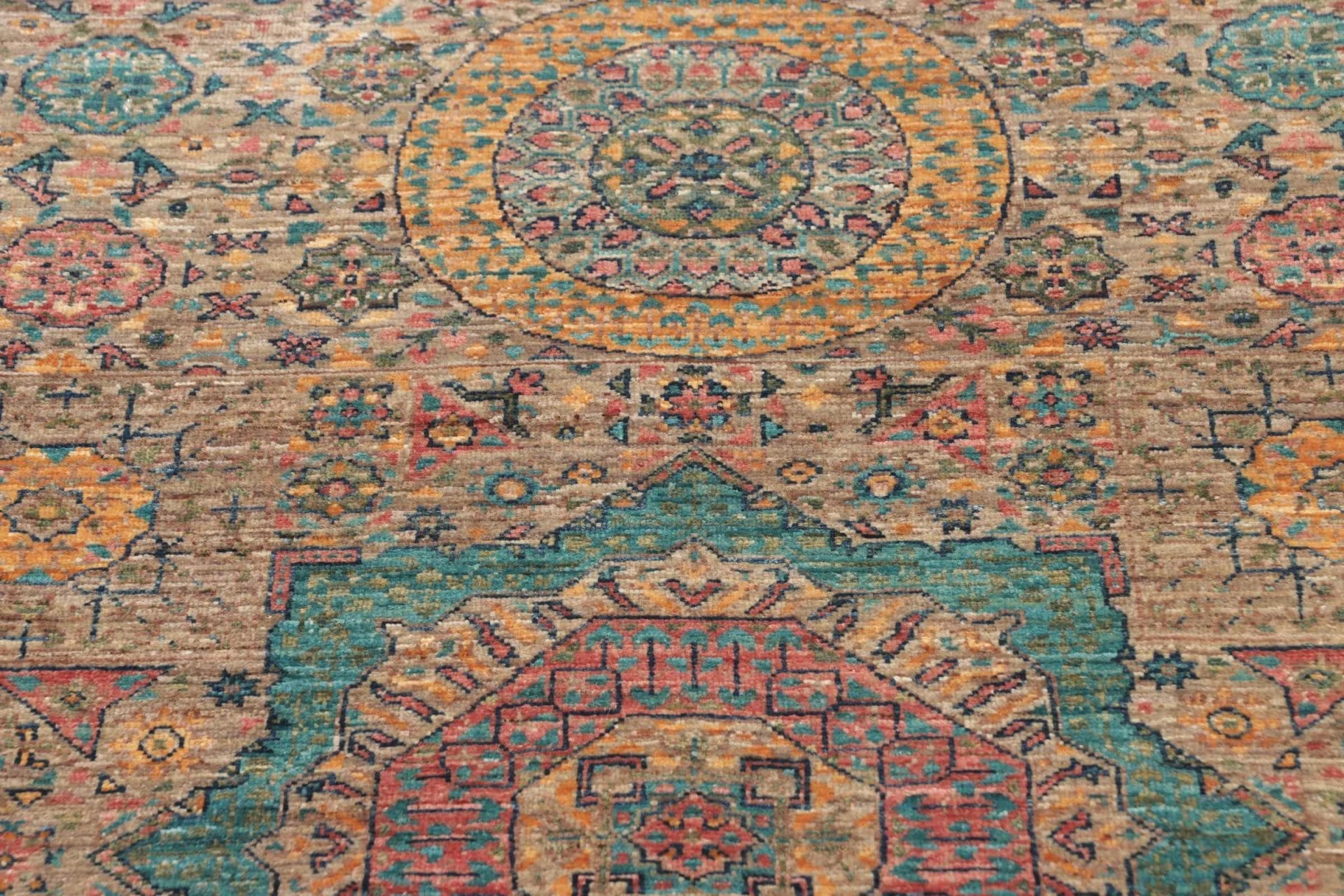 Handgeknüpfter Mamluk Orientteppich 84 × 125 cm
