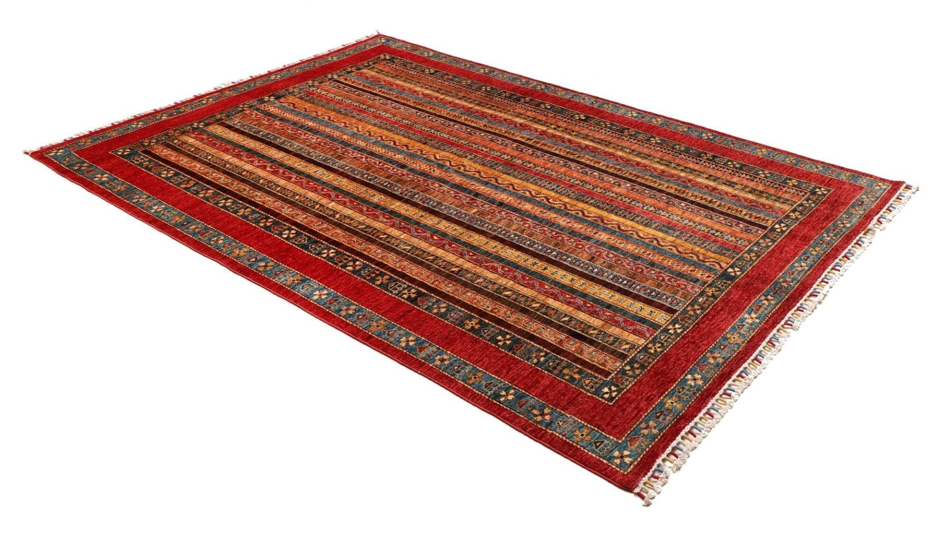 Handgeknüpfter Ziegler Orientteppich, 178 × 245 cm, Wolle