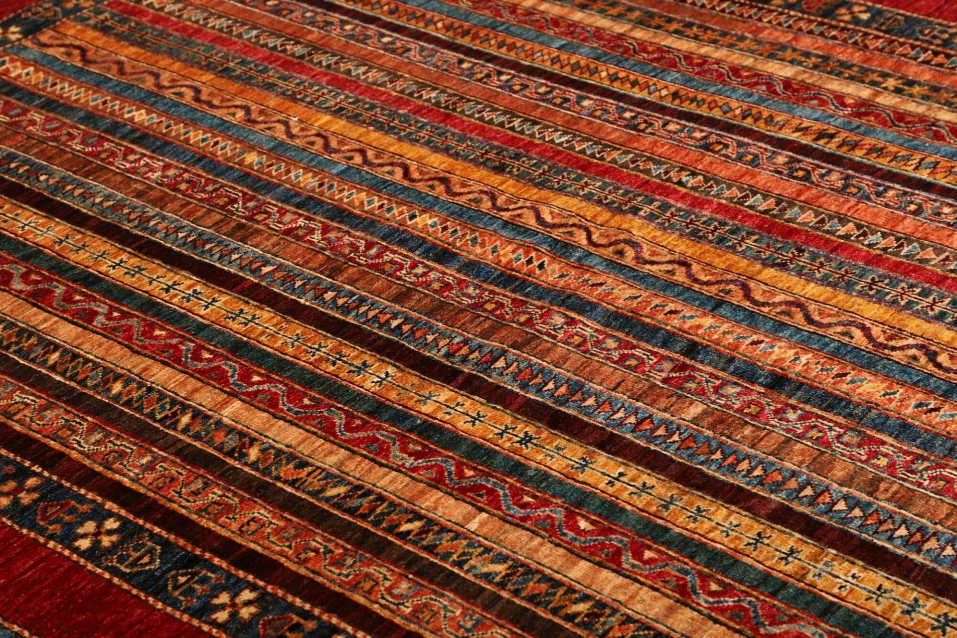 Handgeknüpfter Ziegler Orientteppich, 178 × 245 cm, Wolle