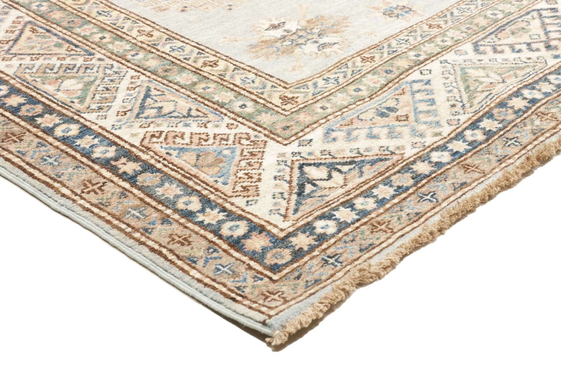 Kazak Orientteppich 181 × 238 cm aus Wolle, handgeknüpft