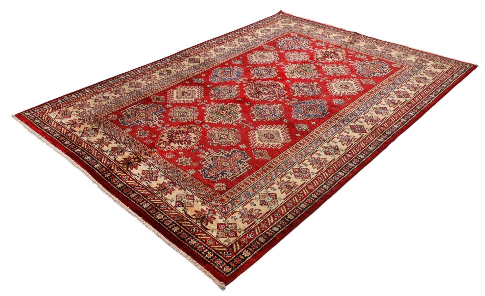Kazak Orientteppich aus Pakistan, 183 × 250 cm