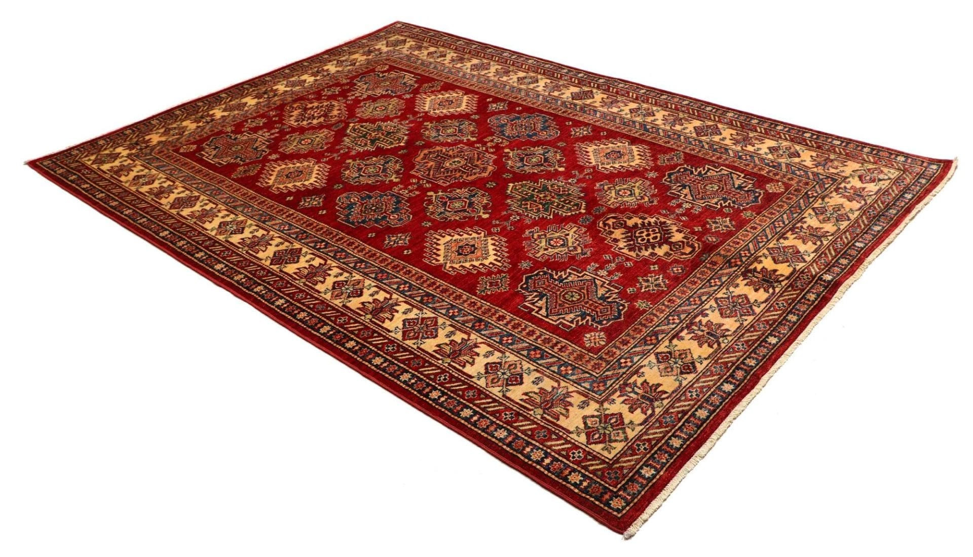 Kazak Orientteppich aus Pakistan, 183 × 250 cm