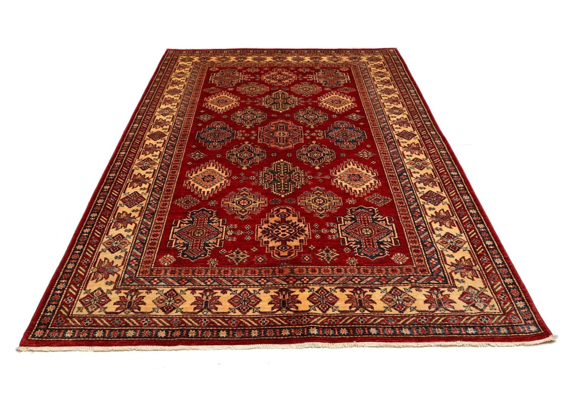 Kazak Orientteppich aus Pakistan, 183 × 250 cm