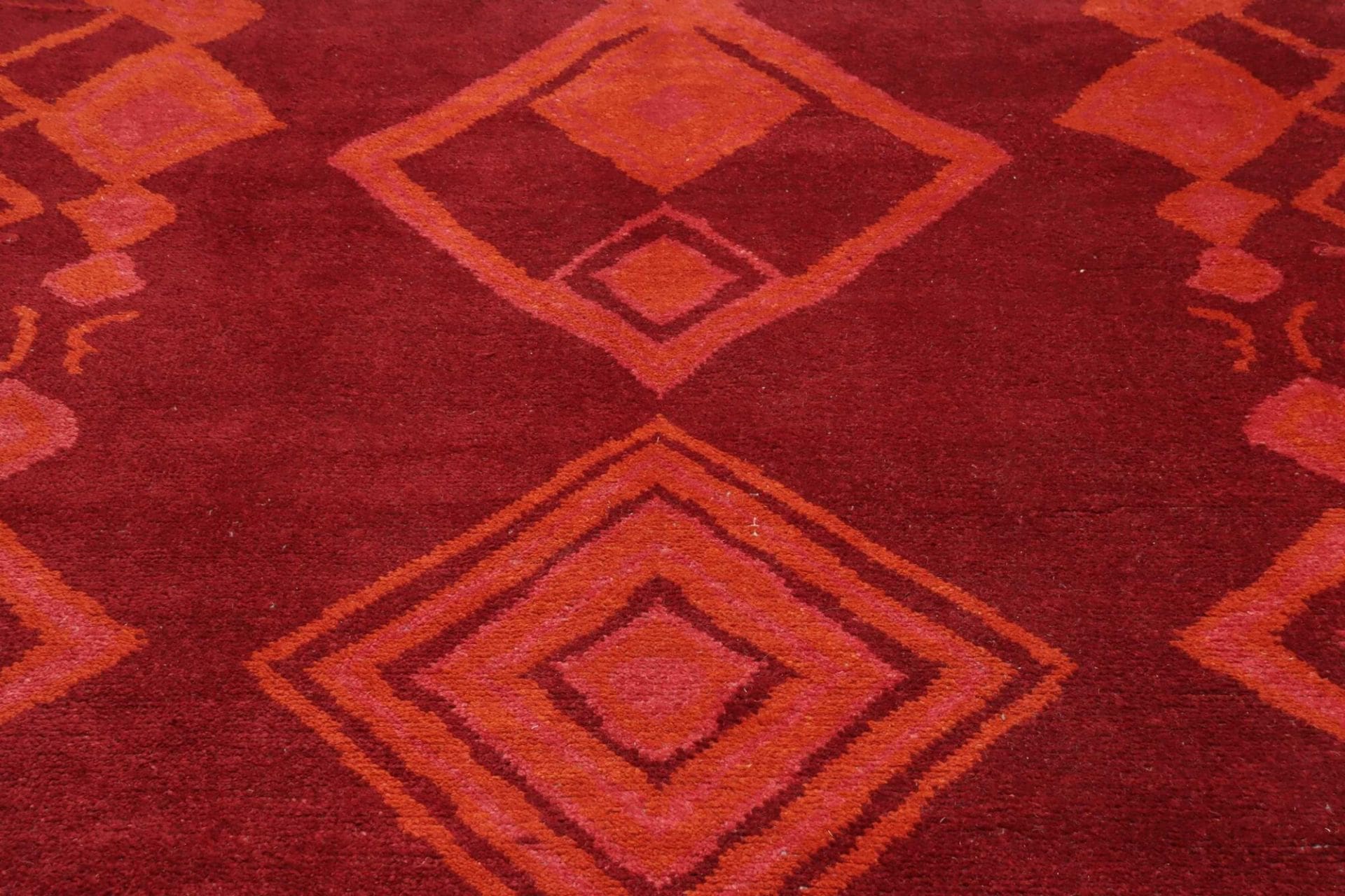 Orientteppich 234 × 302 cm aus Wolle, handgeknüpft