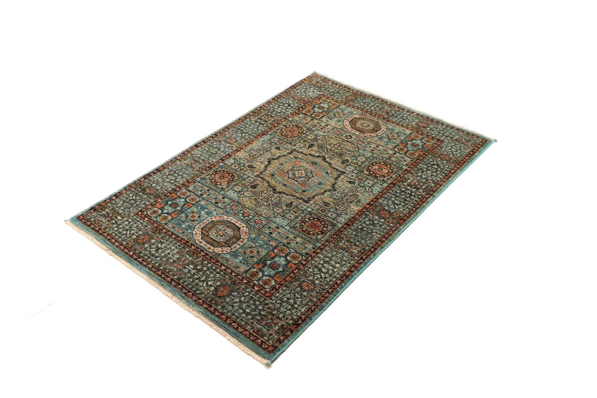 Mamluk Orientteppich aus Pakistan, 88 × 126 cm