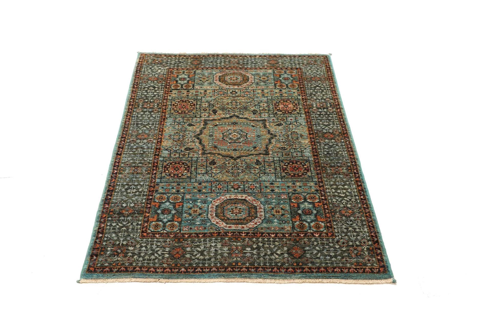 Mamluk Orientteppich aus Pakistan, 88 × 126 cm