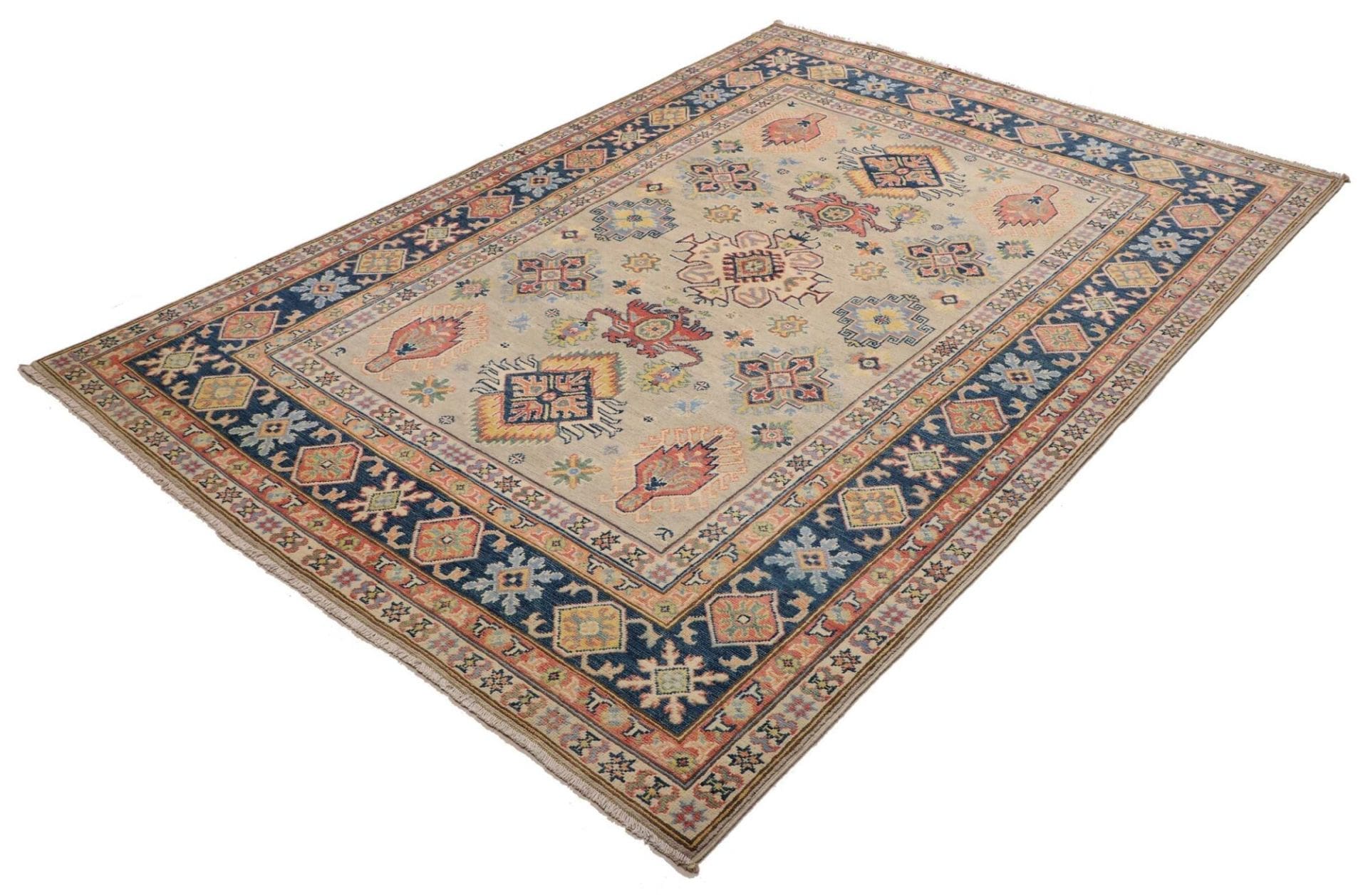 Kazak Orientteppich 178 × 238 cm aus Wolle, handgeknüpft
