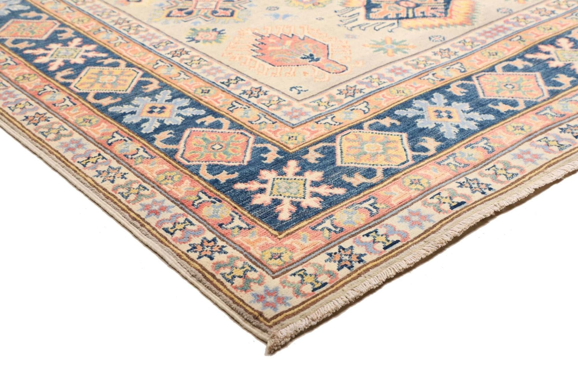 Kazak Orientteppich 178 × 238 cm aus Wolle, handgeknüpft