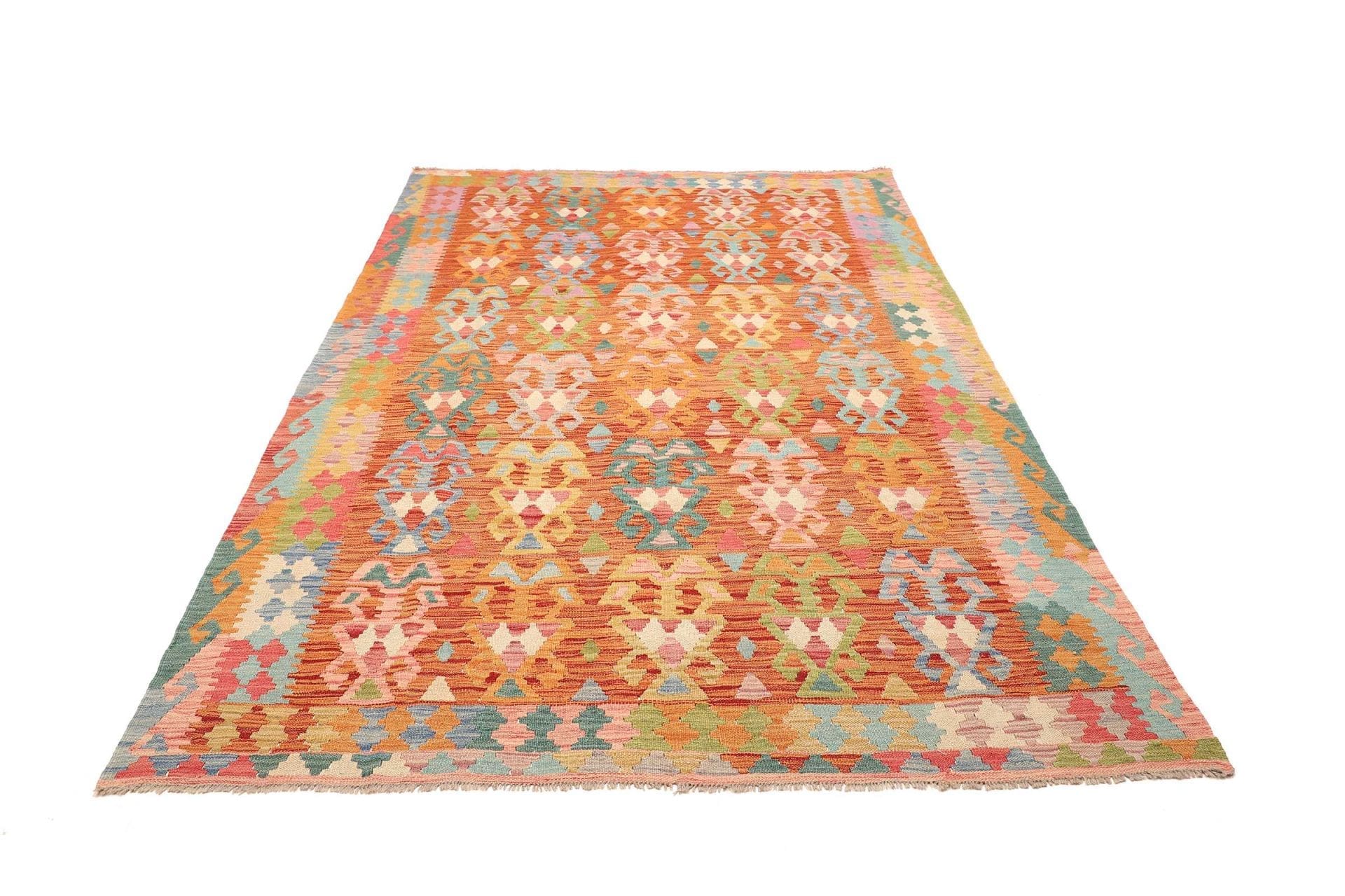 Kelim 179 × 250 cm aus Wolle, handgewebt