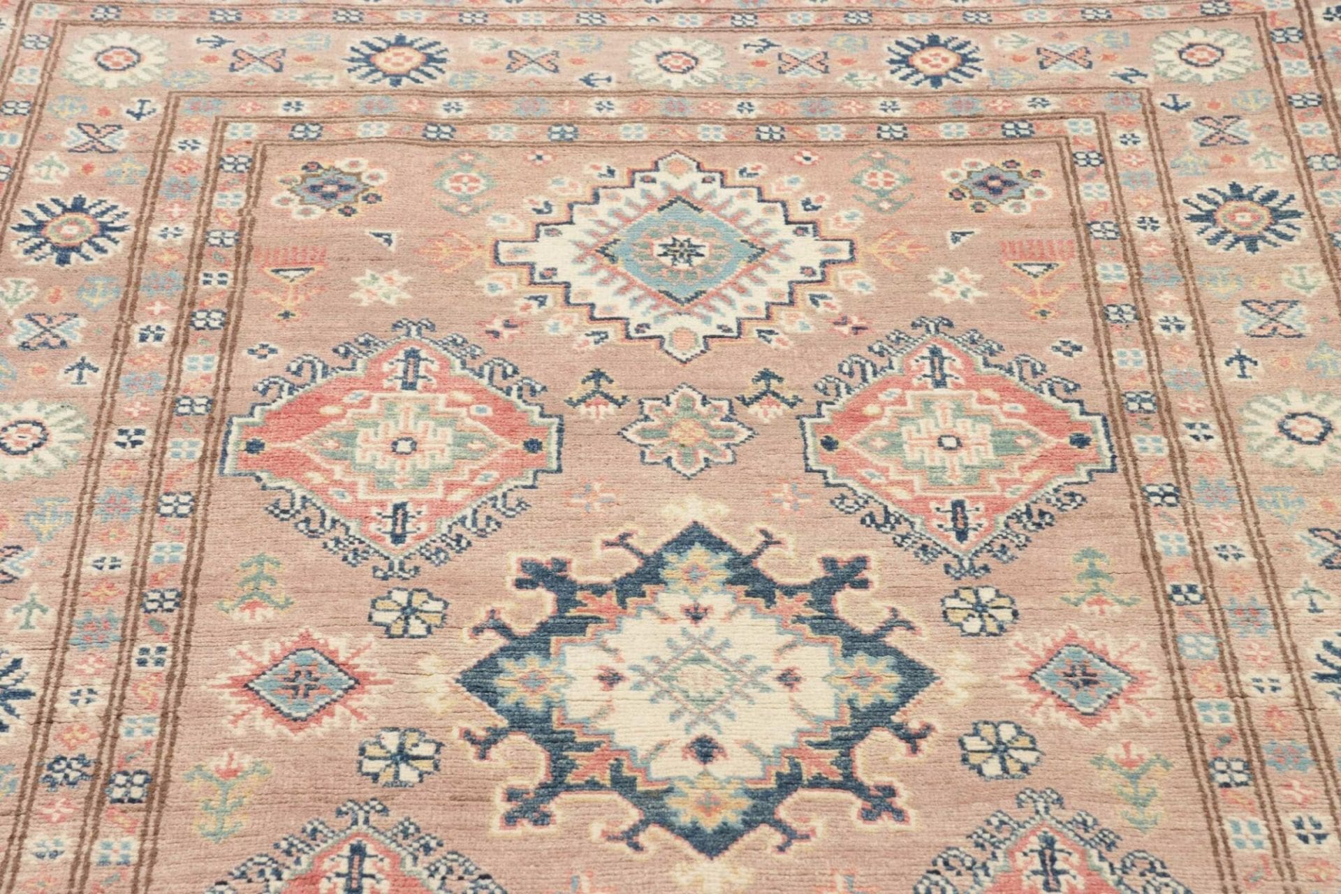 Handgeknüpfter Kazak Orientteppich, 118 × 182 cm, Wolle