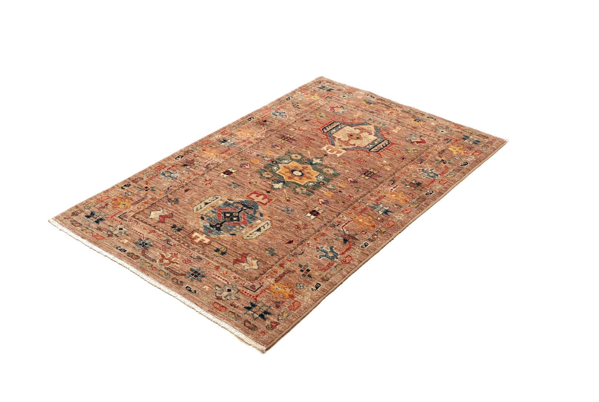 Samarkand Orientteppich 83 × 125 cm aus Wolle, handgeknüpft