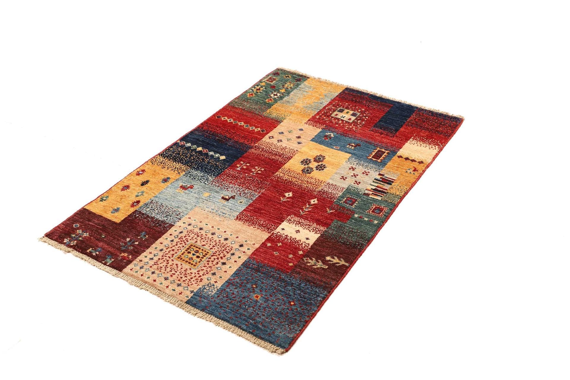 Handgeknüpfter Samarkand Orientteppich 84 × 127 cm