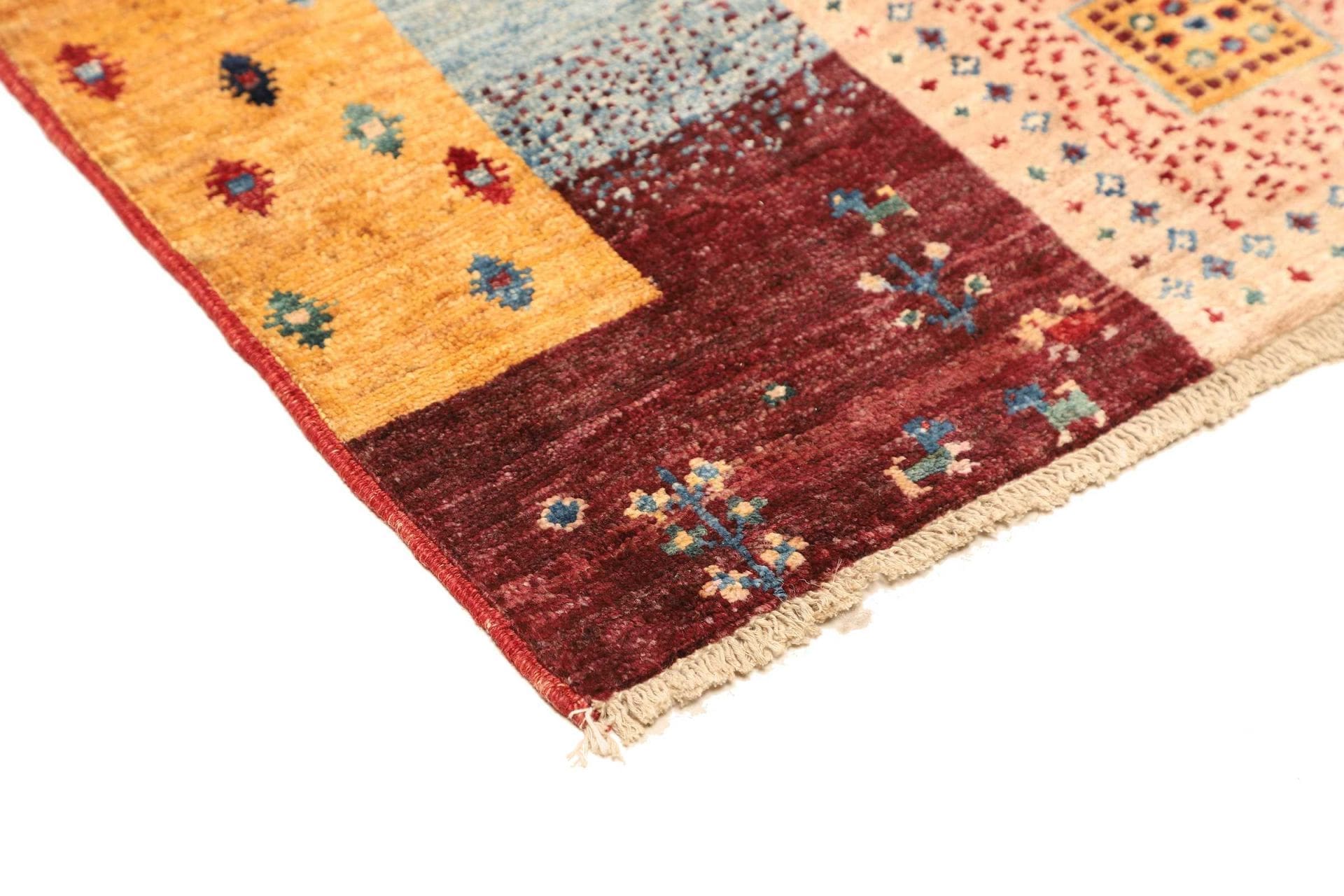 Handgeknüpfter Samarkand Orientteppich 84 × 127 cm