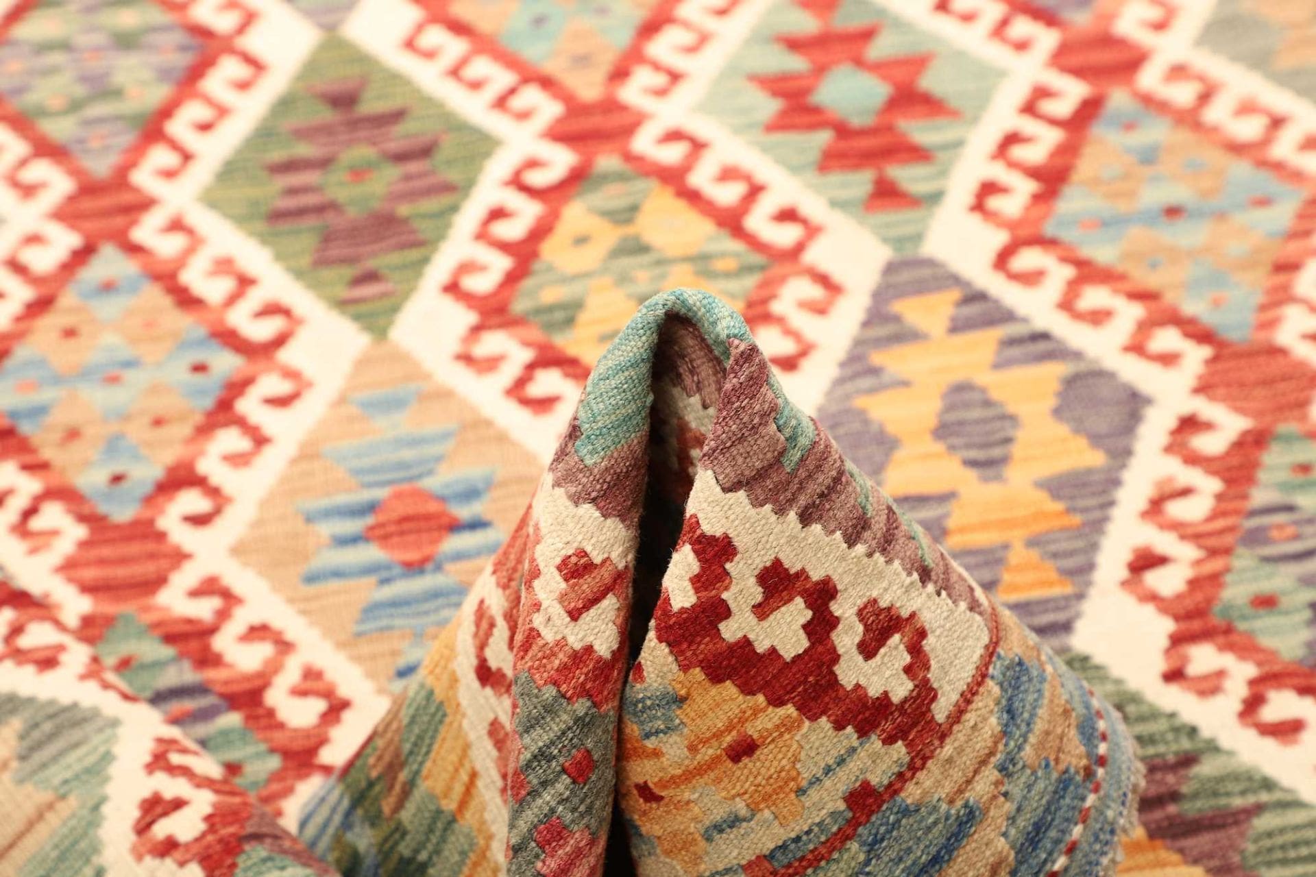Kelim aus Pakistan, 184 × 237 cm