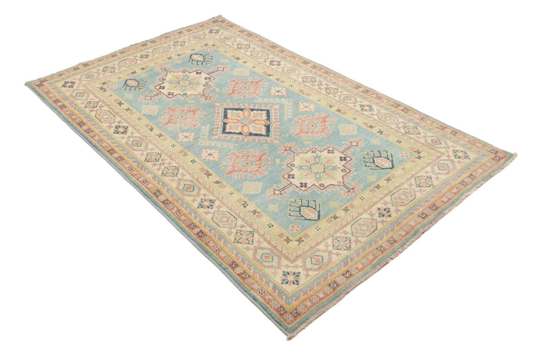 Handgeknüpfter Kazak Orientteppich, 120 × 187 cm, Wolle