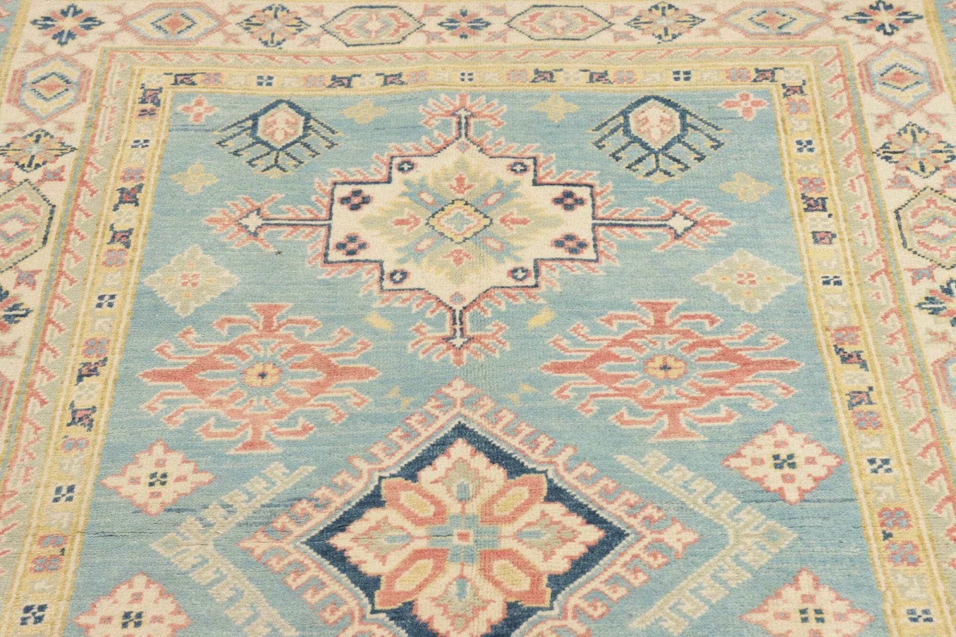 Handgeknüpfter Kazak Orientteppich, 120 × 187 cm, Wolle