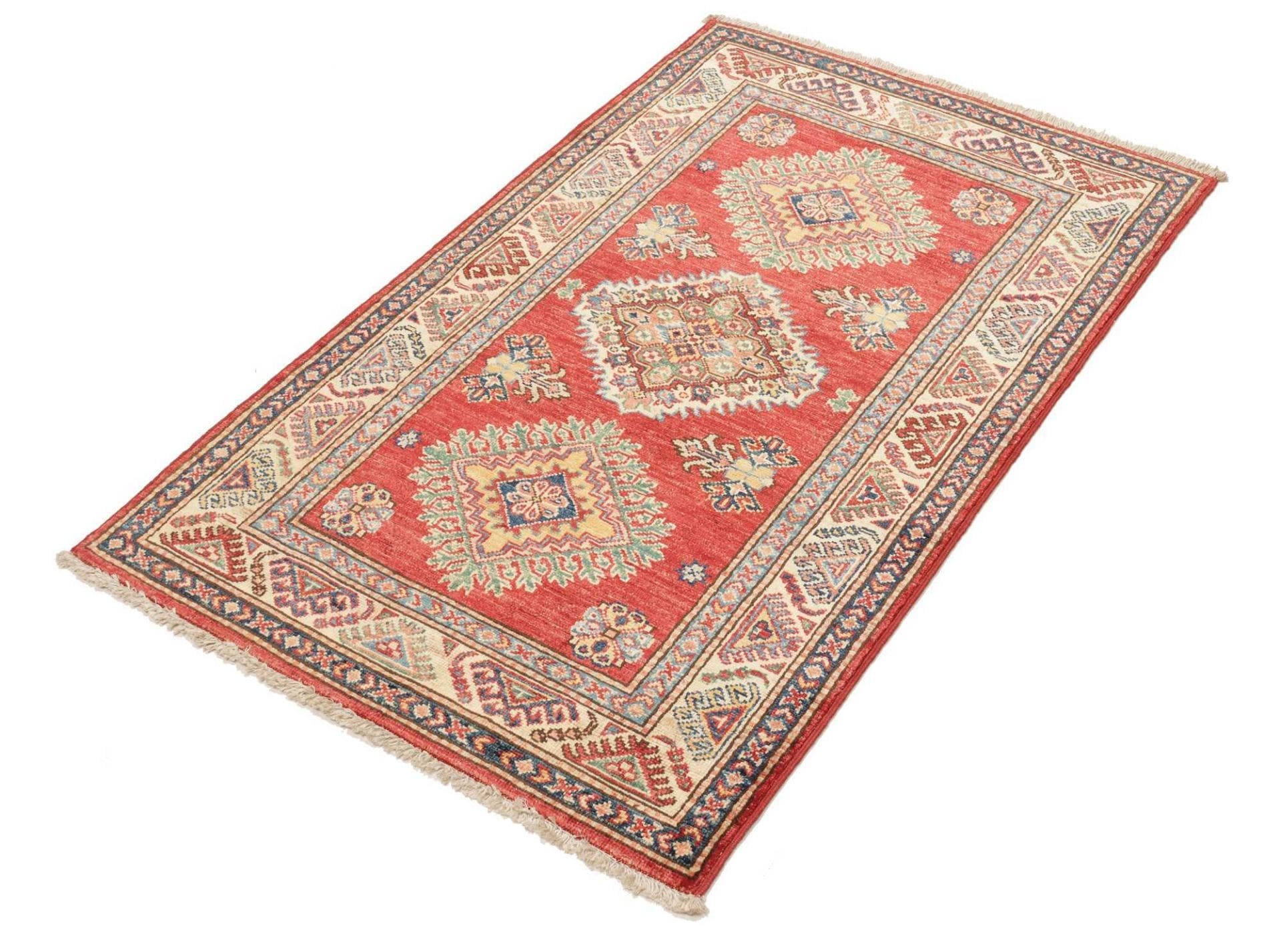 Handgeknüpfter Kazak Orientteppich, 89 × 116 cm, Wolle