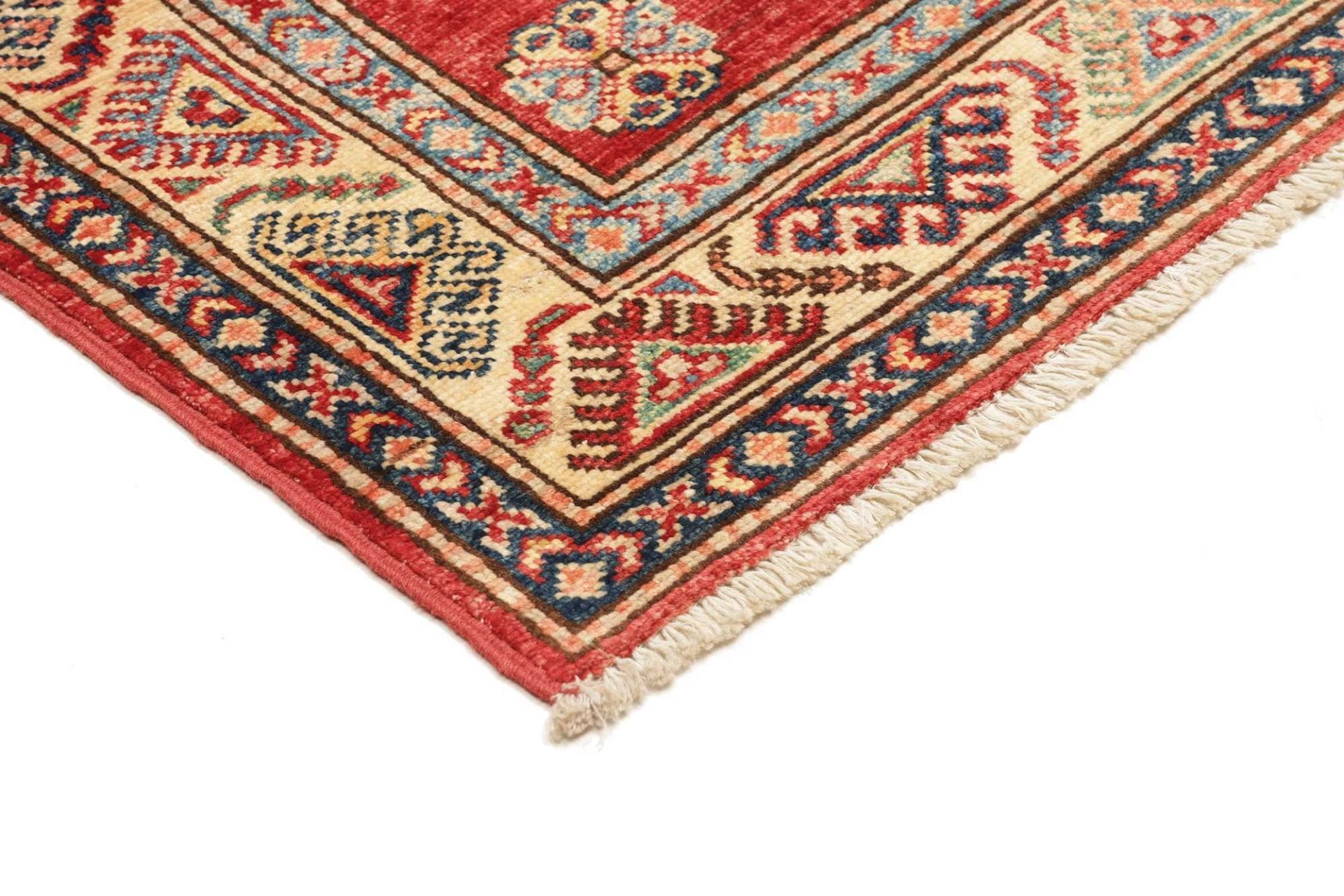 Handgeknüpfter Kazak Orientteppich, 89 × 116 cm, Wolle