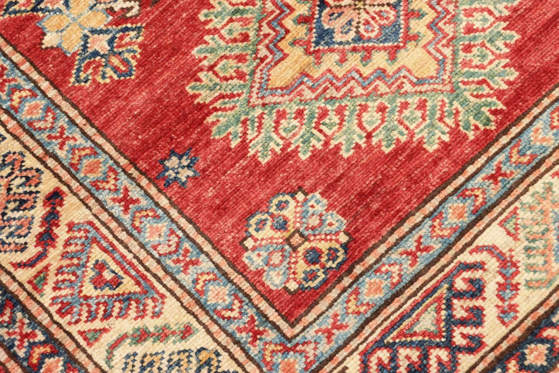 Handgeknüpfter Kazak Orientteppich, 89 × 116 cm, Wolle