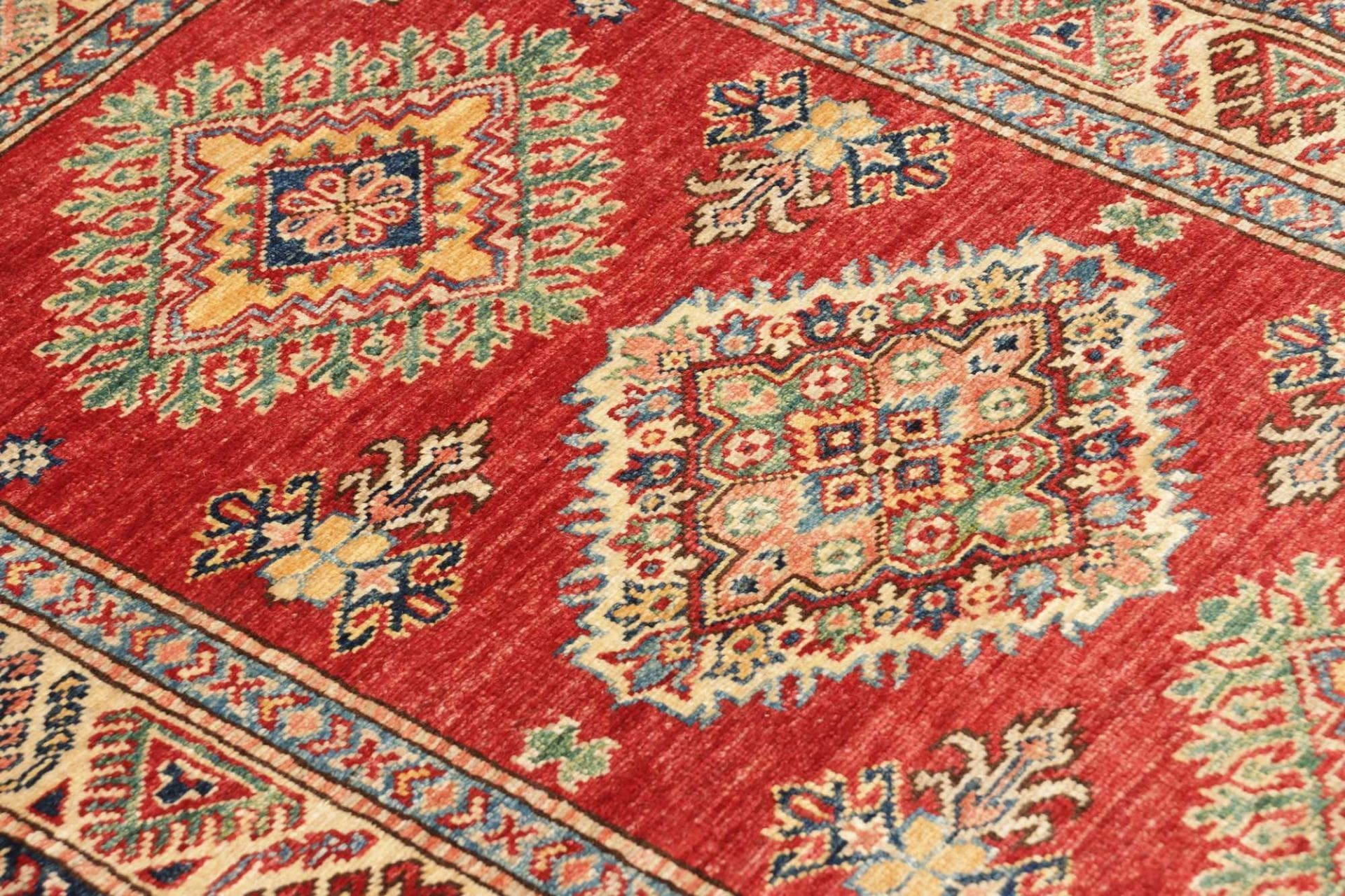 Handgeknüpfter Kazak Orientteppich, 89 × 116 cm, Wolle