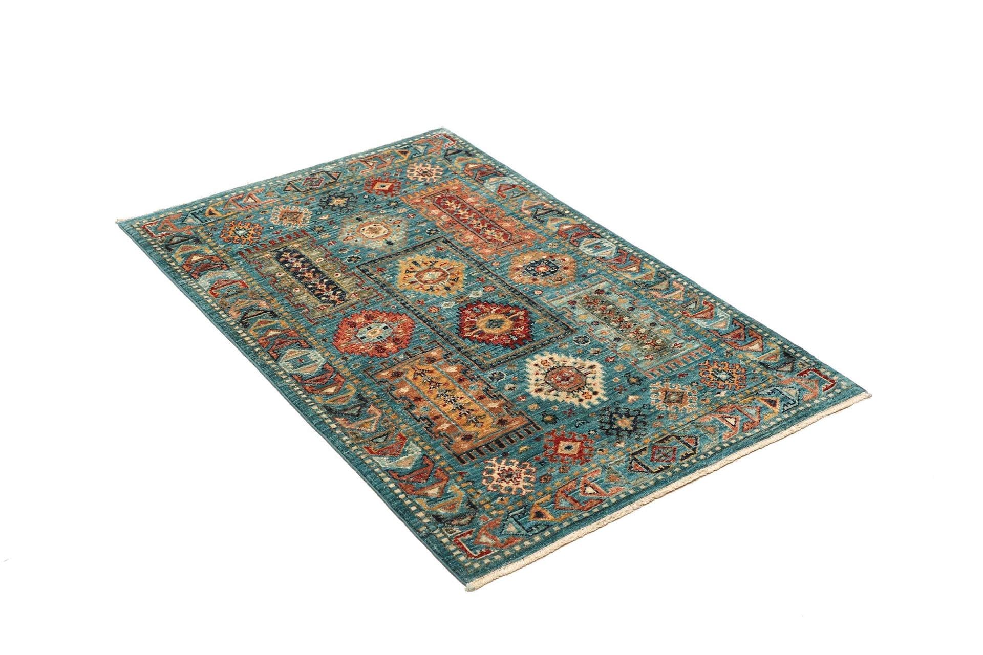Samarkand Orientteppich 83 × 121 cm aus Wolle, handgeknüpft
