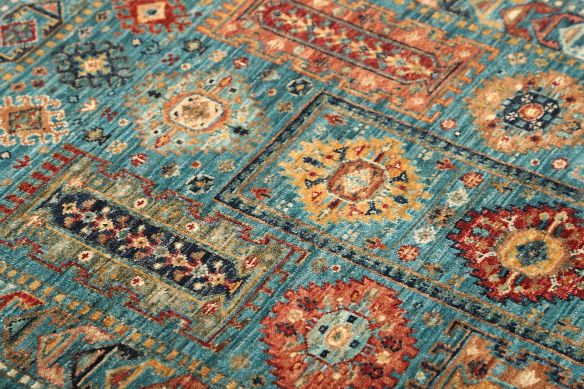 Samarkand Orientteppich 83 × 121 cm aus Wolle, handgeknüpft