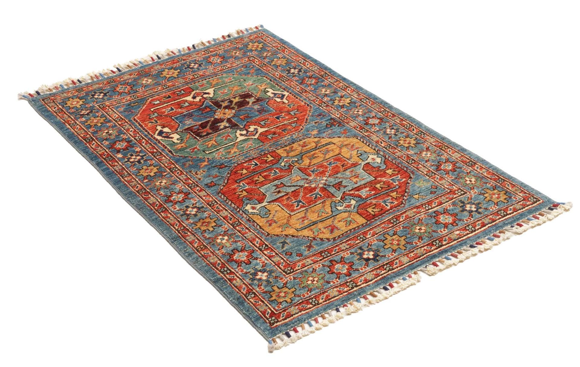 Ziegler Orientteppich 83 × 122 cm aus Wolle, handgeknüpft
