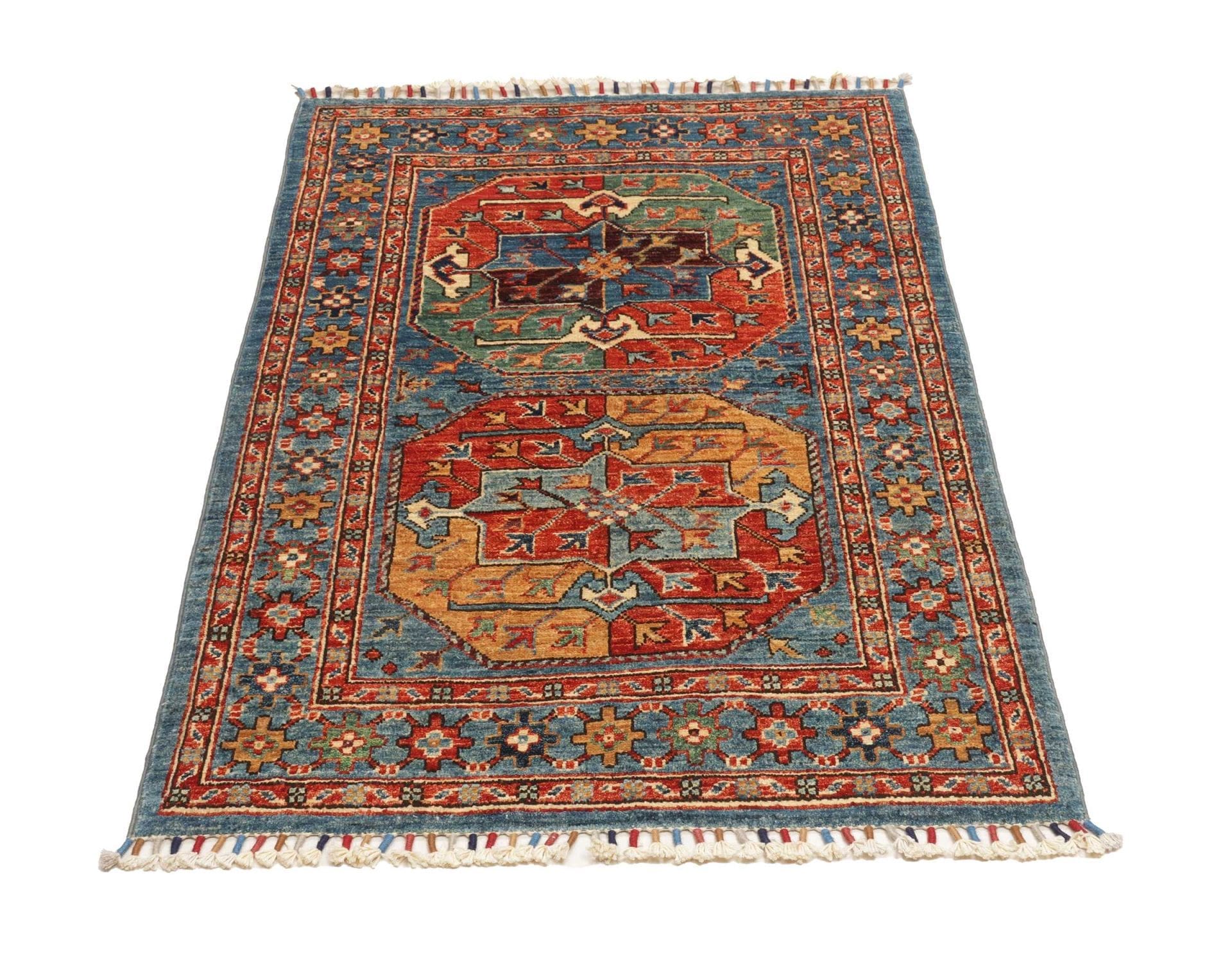 Ziegler Orientteppich 83 × 122 cm aus Wolle, handgeknüpft