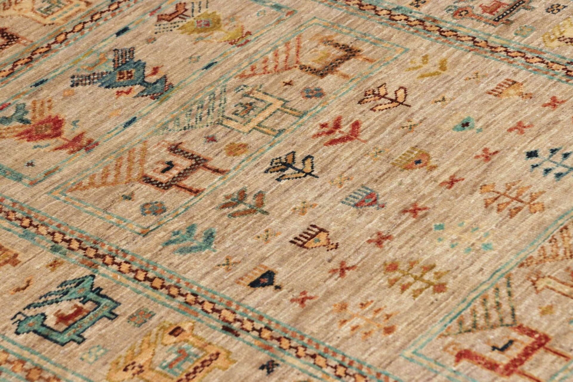 Samarkand Orientteppich aus Pakistan, 85 × 123 cm