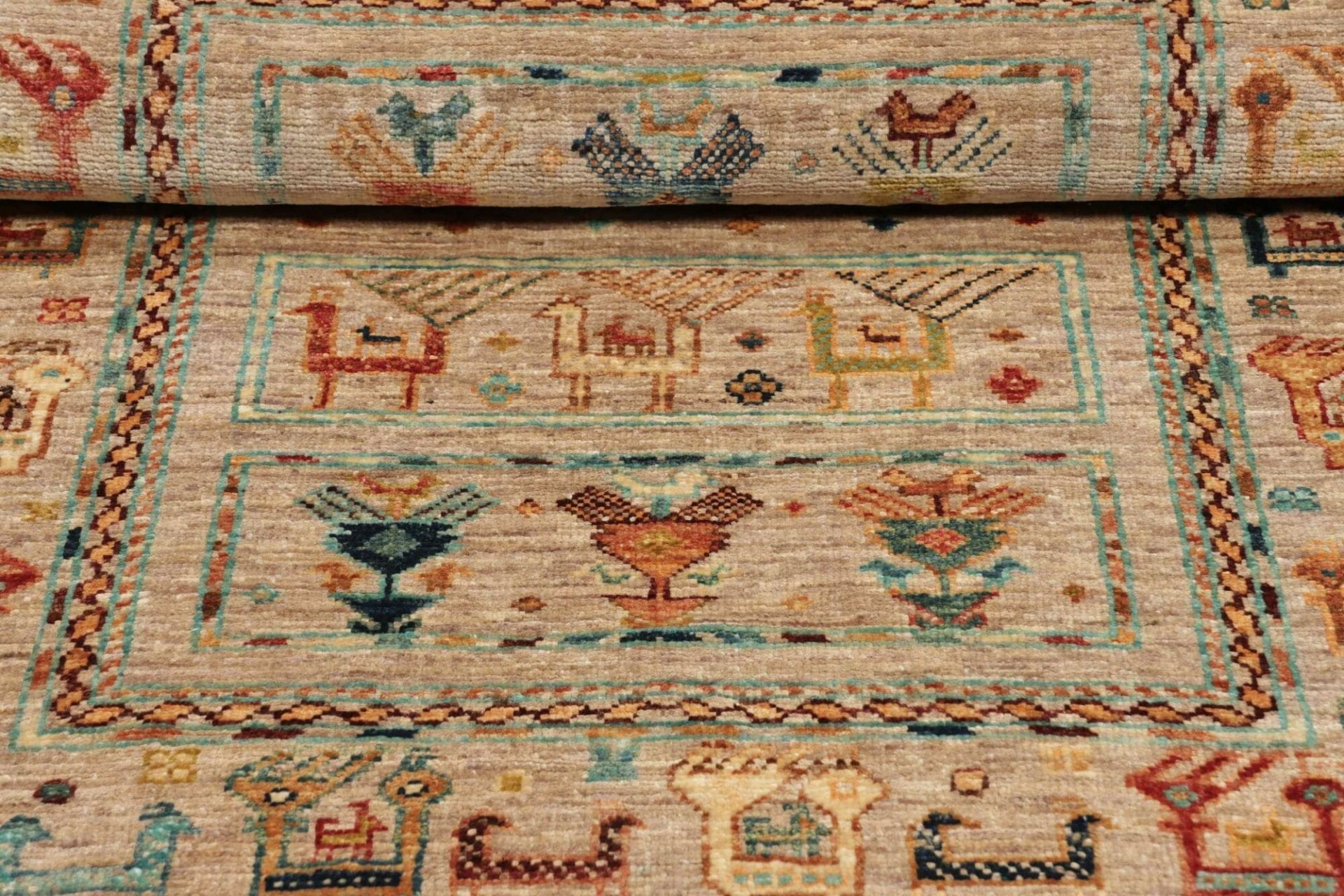 Samarkand Orientteppich aus Pakistan, 85 × 123 cm