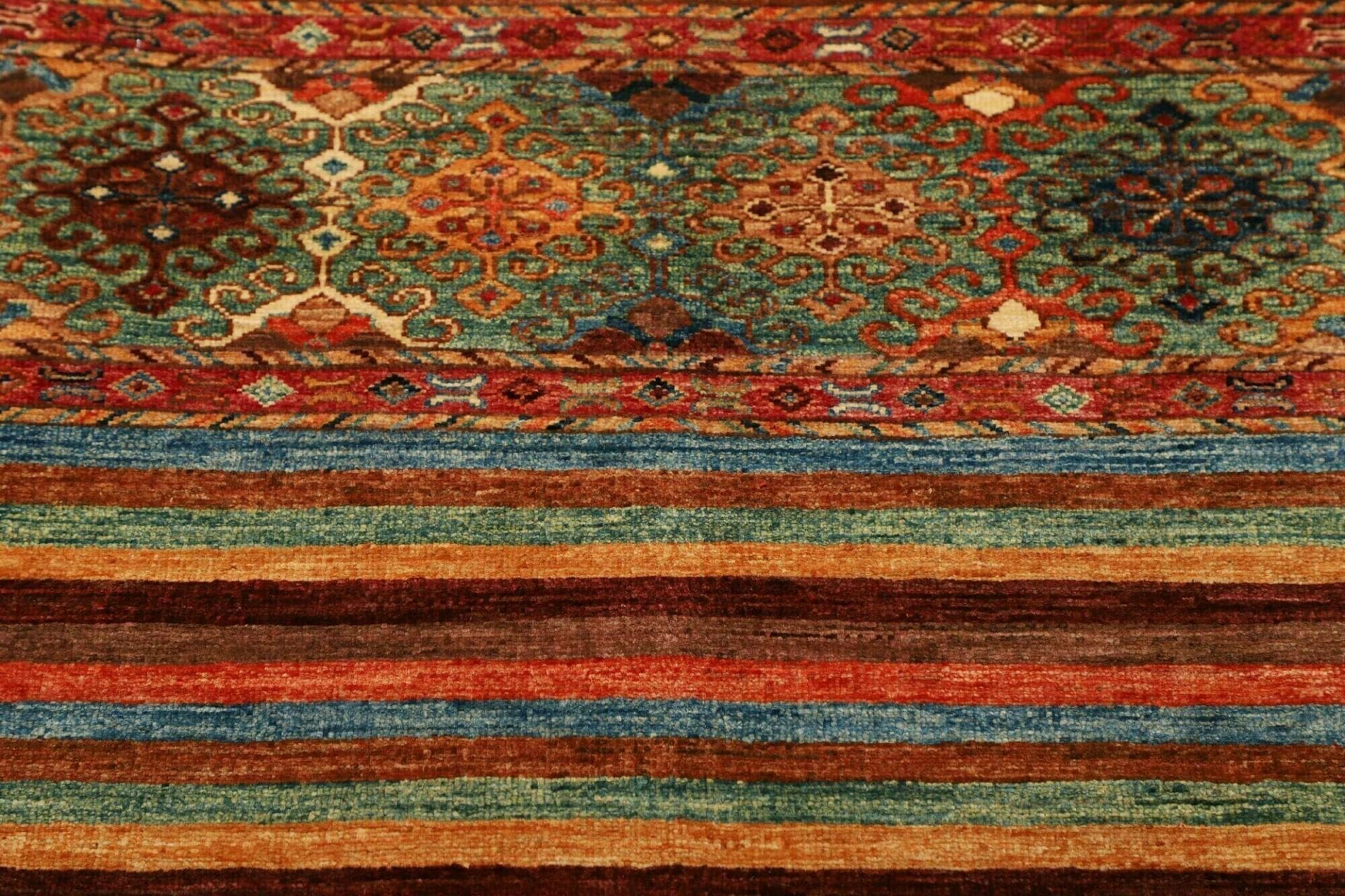 Handgeknüpfter Samarkand Orientteppich, 87 × 123 cm, Wolle
