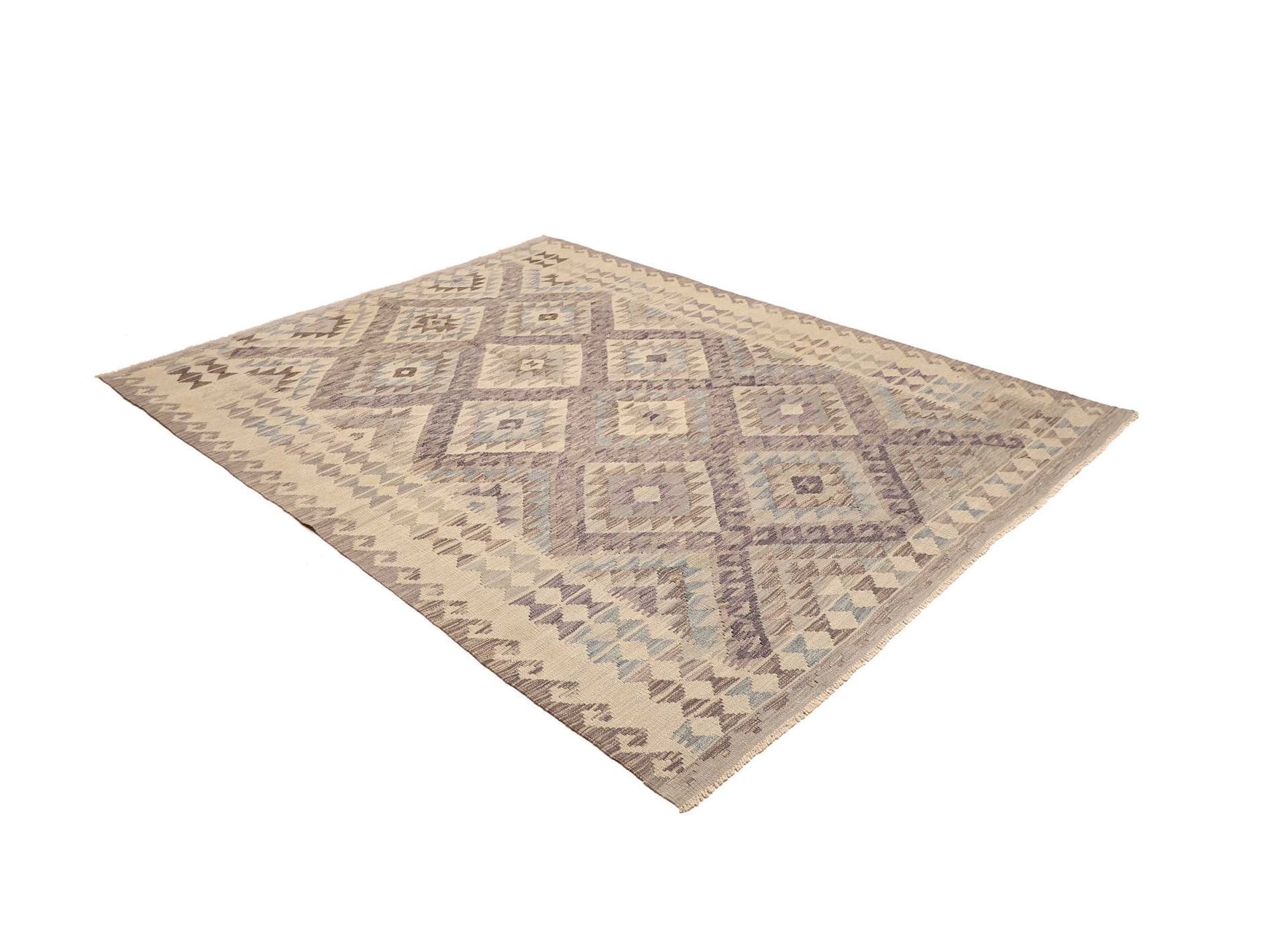 kelim-teppich-189-x-239-cm-aus-schurwolle-handgewebt-rustikales-flair-2 Kelim aus Pakistan, 189 × 239 cm