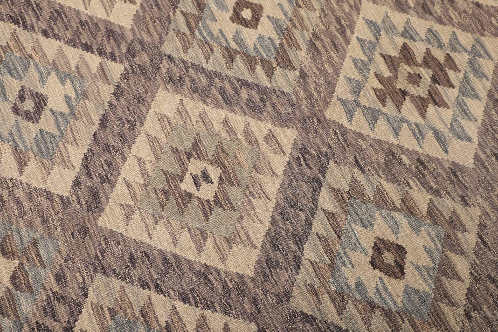 kelim-teppich-189-x-239-cm-aus-schurwolle-handgewebt-rustikales-flair-3 Kelim aus Pakistan, 189 × 239 cm