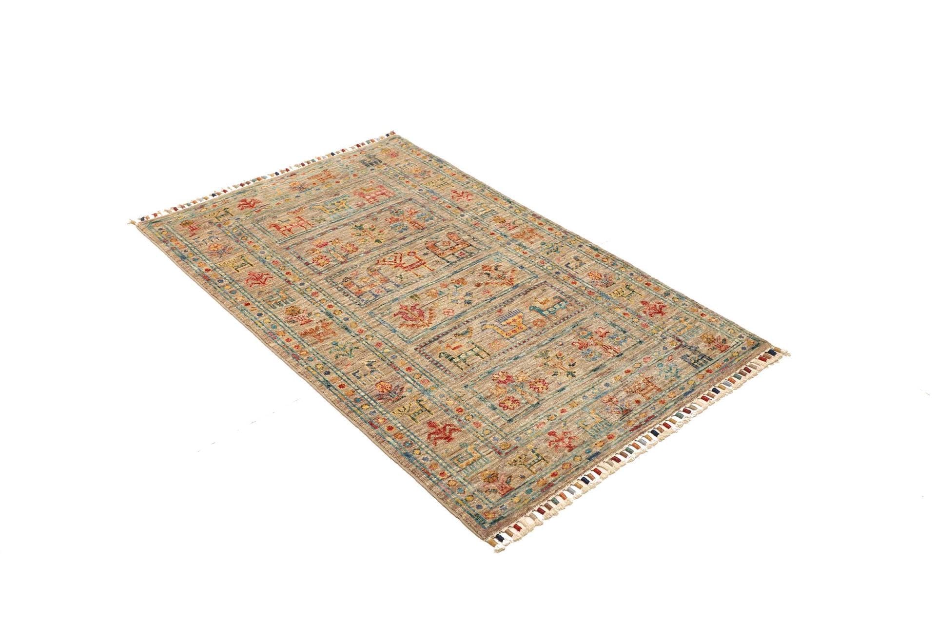 Samarkand Orientteppich aus Pakistan, 84 × 129 cm