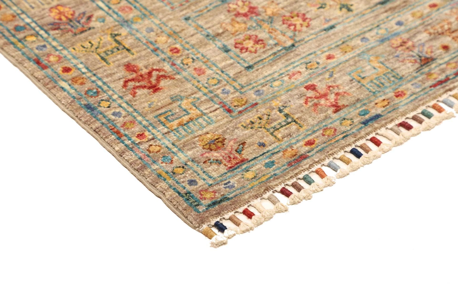 Samarkand Orientteppich aus Pakistan, 84 × 129 cm