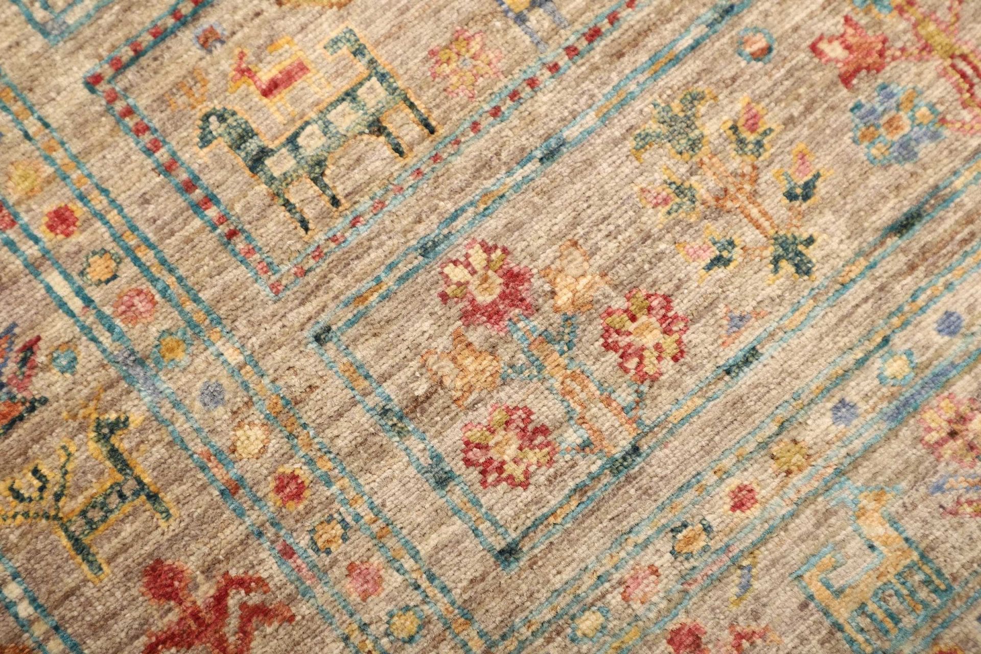 Samarkand Orientteppich aus Pakistan, 84 × 129 cm