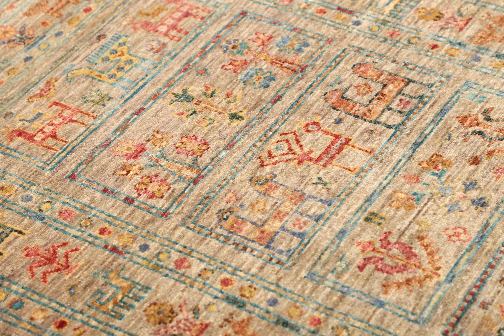 Samarkand Orientteppich aus Pakistan, 84 × 129 cm