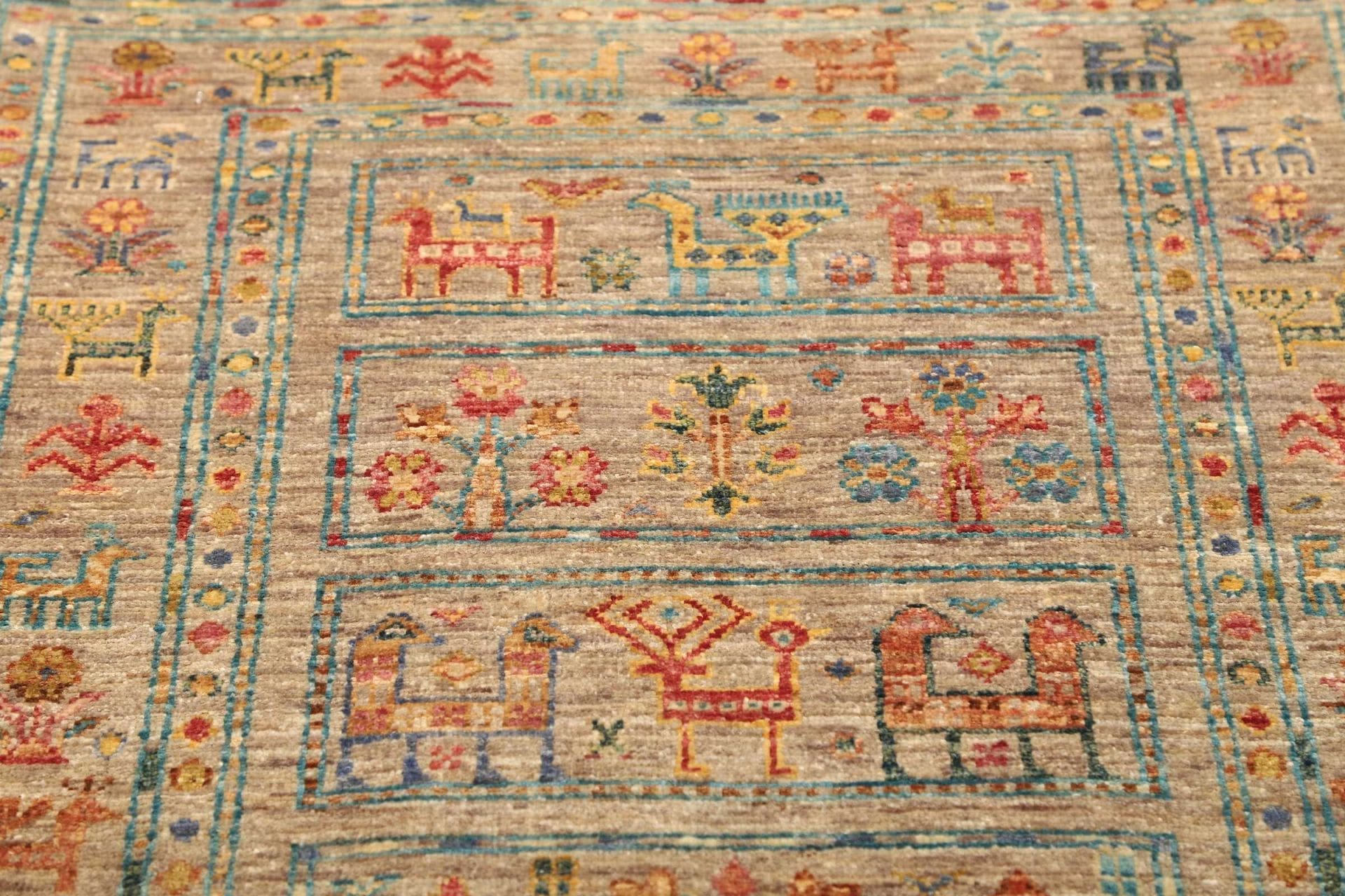 Samarkand Orientteppich aus Pakistan, 84 × 129 cm