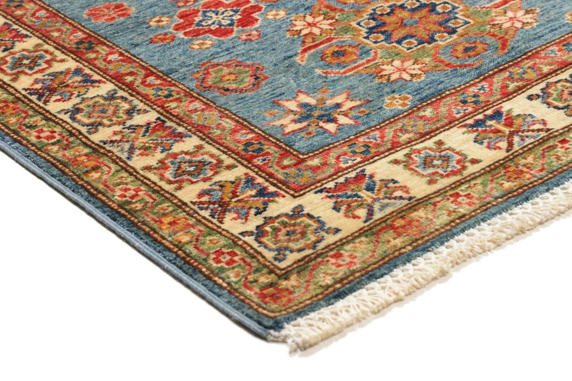 Kazak Orientteppich 92 × 125 cm aus Wolle, handgeknüpft