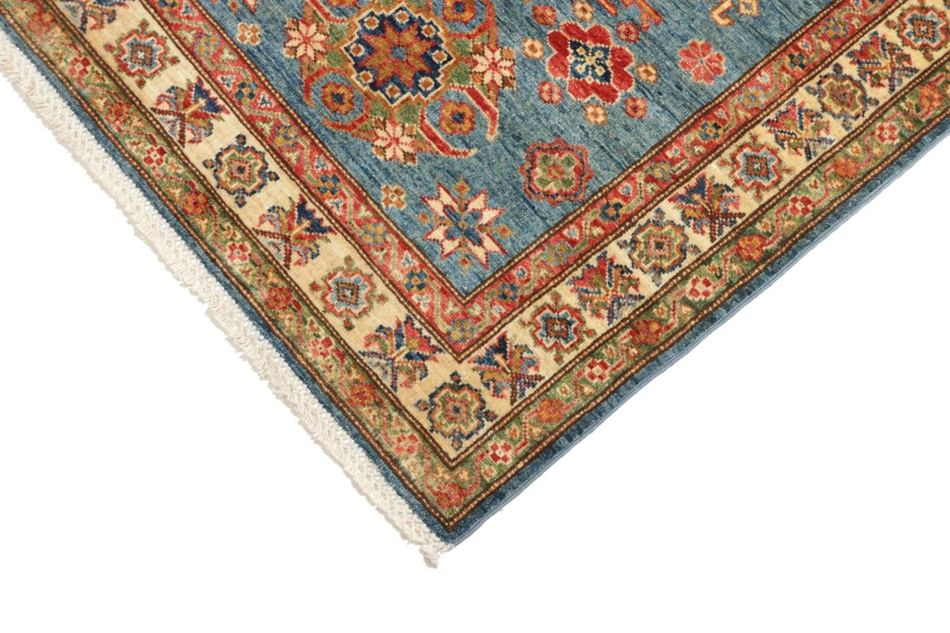 Kazak Orientteppich 92 × 125 cm aus Wolle, handgeknüpft