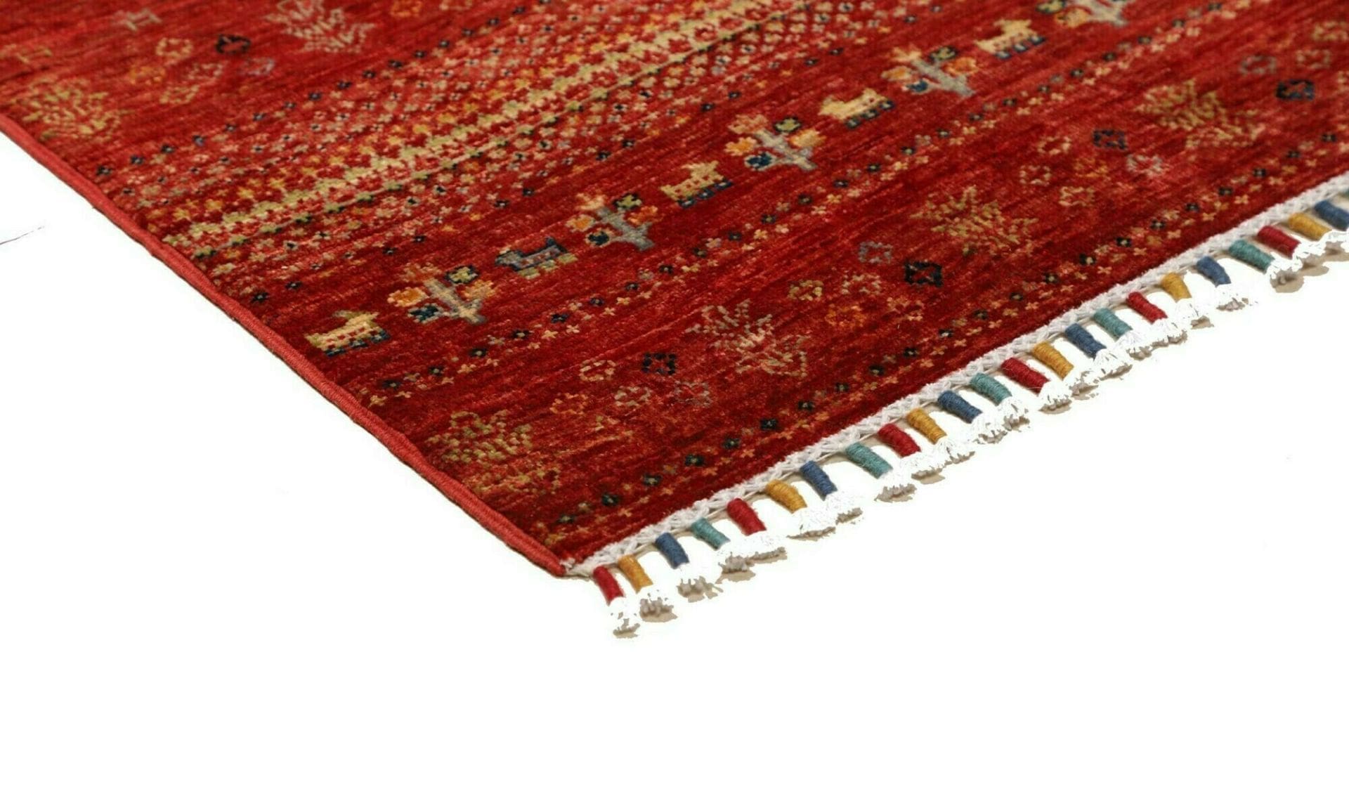 Handgewebter Gabbeh Orientteppich 85 × 118 cm