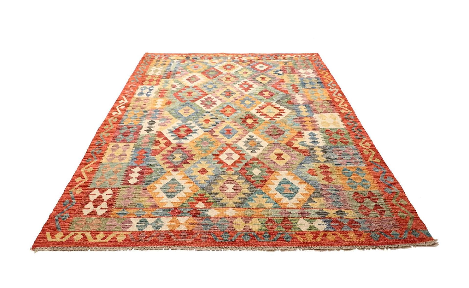 orientteppich-kelim-182-x-247cm-aus-schurwolle-handgewebt-1 Kelim 182 × 247 cm aus Wolle, handgewebt