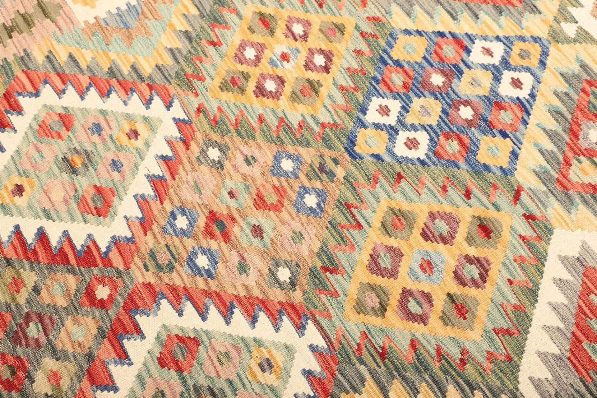 kelim-teppich-186-x-243-cm-in-schurwolle-handgewebt-rustikal-3 Kelim 186 × 243 cm aus Wolle, handgewebt
