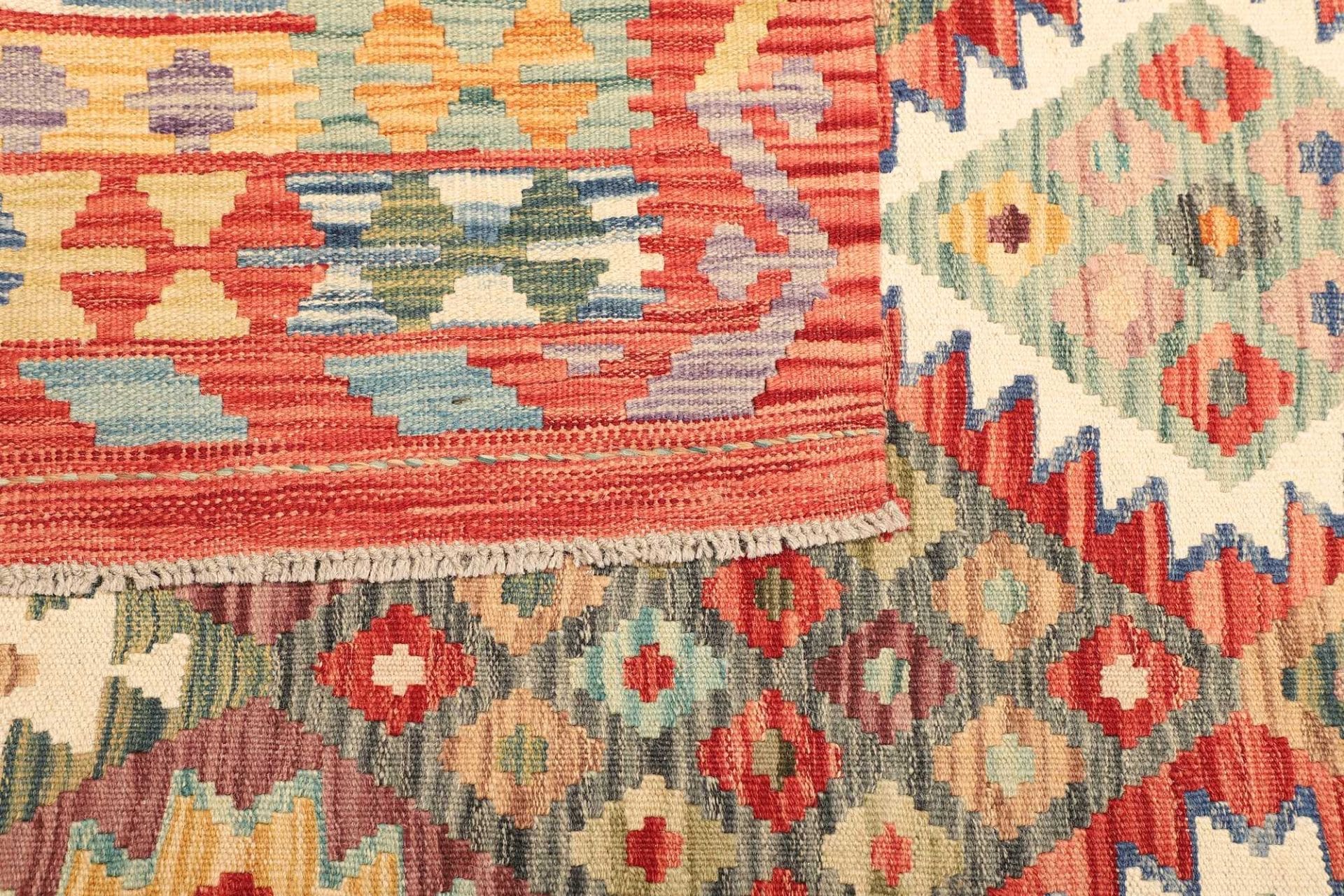 kelim-teppich-186-x-243-cm-in-schurwolle-handgewebt-rustikal-4 Kelim 186 × 243 cm aus Wolle, handgewebt